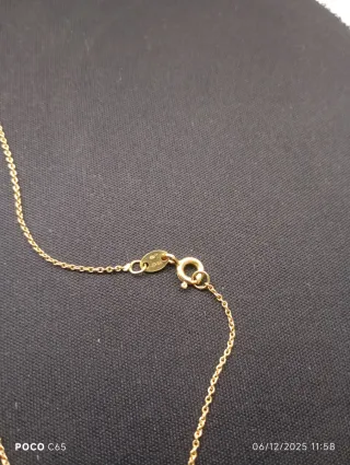 Colgante Oso Oro y Brillante