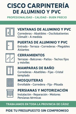 Carpintería Aluminio y PVC