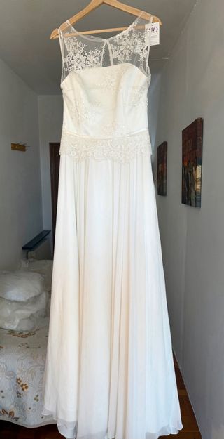 Vestido de Novia Bianco Evento Adria T.42