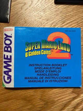 Videojuego Super Mario Land 2 - Game Boy