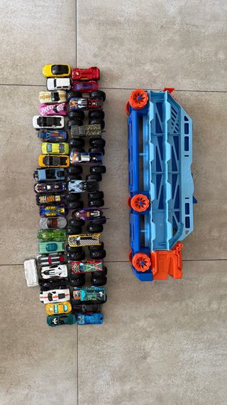Colección de vehículos Hot Wheels