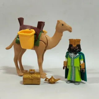 Playmobil Rey Baltasar con Camello