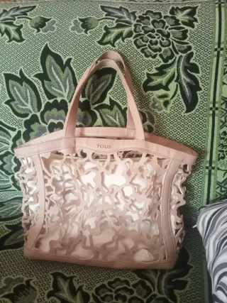 Bolso Tous Beige/Rosa