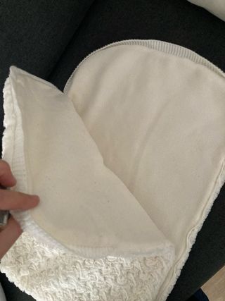 Saco dormir bebé blanco