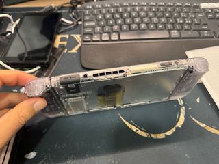 Nintendo Switch No OLED custom Trasparente