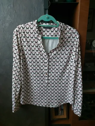 Camisa de punto con estampado
