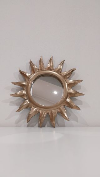 Specchio Sole Oro Portafortuna