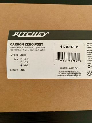 Tija Ritchey Comp Carbon Zero
