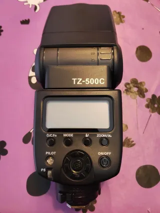 Flash elettronico Zeus TZ-500C Canon