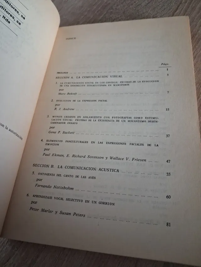 LECTURAS SOBRE COMPORTAMIENTO ANIMAL