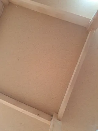 Mesa redonda madera usada 110x75cm