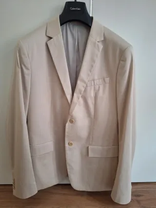 Americana Calvin Klein Talla M color crema