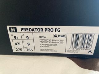 Botas fútbol Adidas Predator Pro