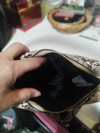Bolso estampado serpiente