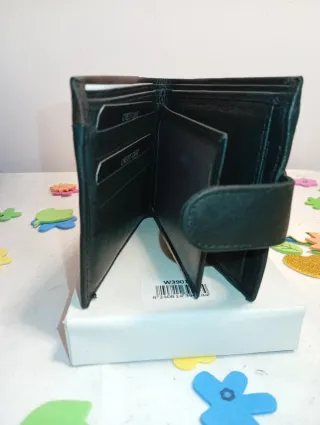 Cartera de Piel Genuine leather 287