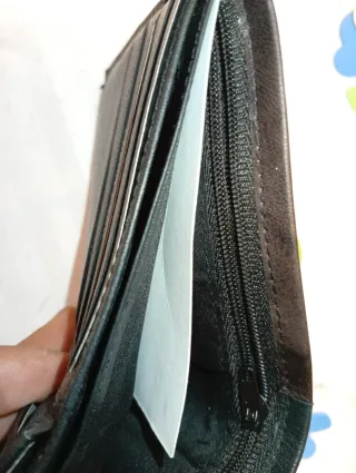 Cartera de Piel Genuine leather 287