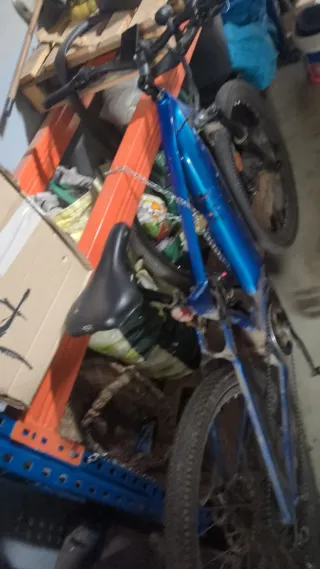 Bicicleta Eléctrica Azul