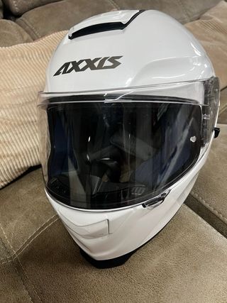 Casco Moto Axxis Blanco sin estrenar