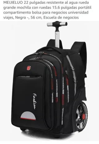Mochila MEIJIELUO con ruedas 22 pulgadas
