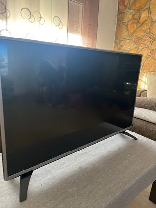 Televisor Negro y Gris