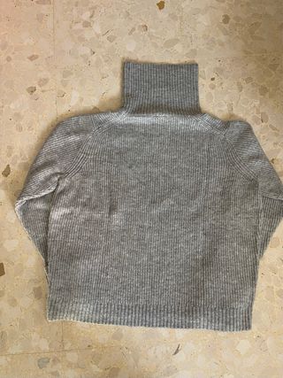 Jersey gris cuello alto Zeeman