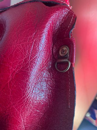 Bolso Azuma Bukuro Piel 1 rojo 1 serpiente 1 camel