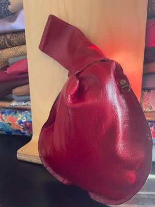 Bolso Azuma Bukuro Piel 1 rojo 1 serpiente 1 camel