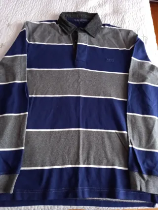 Polo Pedro del hierro Rayas Talla L