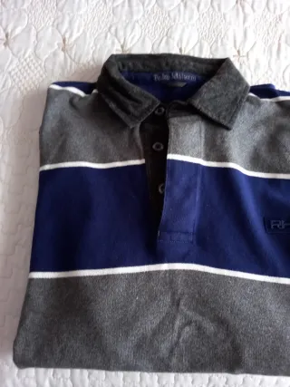 Polo Pedro del hierro Rayas Talla L
