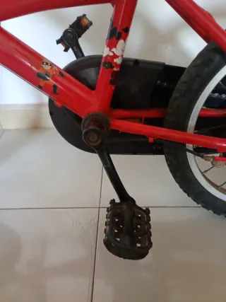 Bici infantil 14 Btwin roja