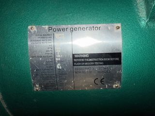 Generador Fuji 110 kva