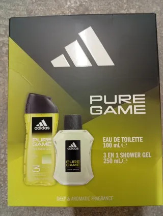 Set Adidas Pure Game Colonia y Gel Ducha