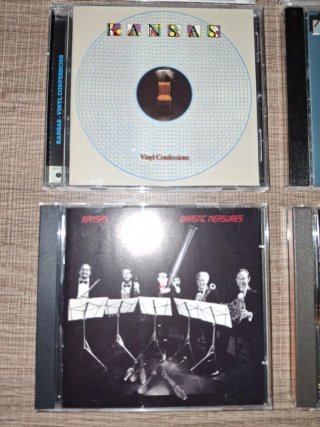 KANSAS Años 80 7 CDs Prog AOR USA Steve MORSE