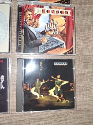 KANSAS Años 80 7 CDs Prog AOR USA Steve MORSE