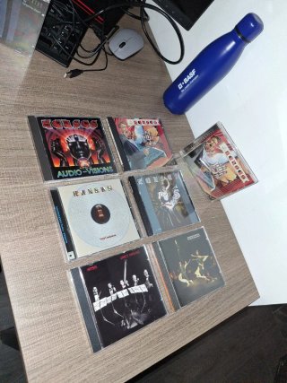 KANSAS Años 80 7 CDs Prog AOR USA Steve MORSE