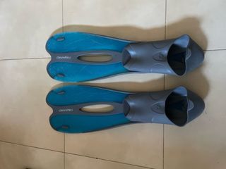 Aletas de buceo Tribord con bolsa