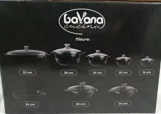 Batteria Pentole Bavaria Cucina Nuova