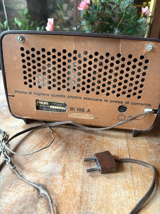 Radio Philips Valvole Vintage