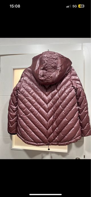 Anorak Bimba y Lola Rosa Metalizado