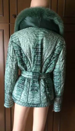 Giacca Donna Monica Magni Tg IT 44 DE 38 pelliccia