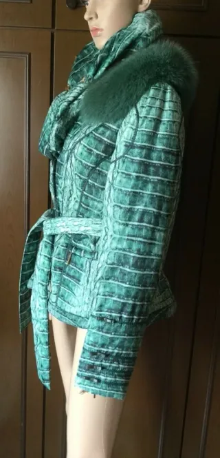 Giacca Donna Monica Magni Tg IT 44 DE 38 pelliccia