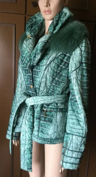 Giacca Donna Monica Magni Tg IT 44 DE 38 pelliccia