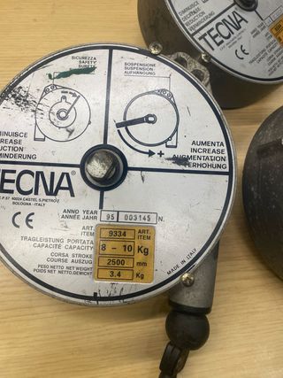 3 Equilibradores TECNA 9334 8-10kg