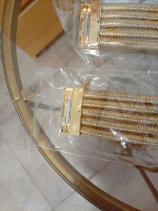 2 Braccialetti Dorati Eleganti