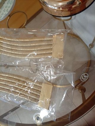 2 Braccialetti Dorati Eleganti