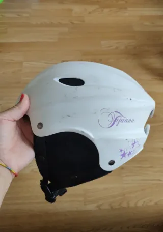 Casco de esquí Tijuana blanco