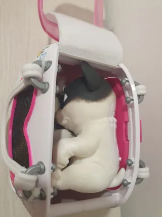 Transportín y 2 Perritos Juguete