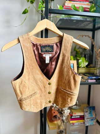 Chaleco Cuero Premium