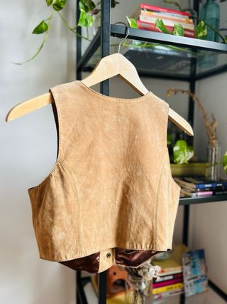 Chaleco Cuero Premium