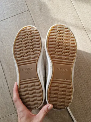 Geox Scarpe Sportive Donna Bianche e Dorate